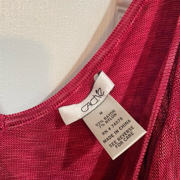 Cache Ruffled Tank Top - Picture 2 of 5